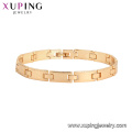 75787 Xuping New arrival banhado a ouro estilo de luxo elegante pulseira de moda para as mulheres